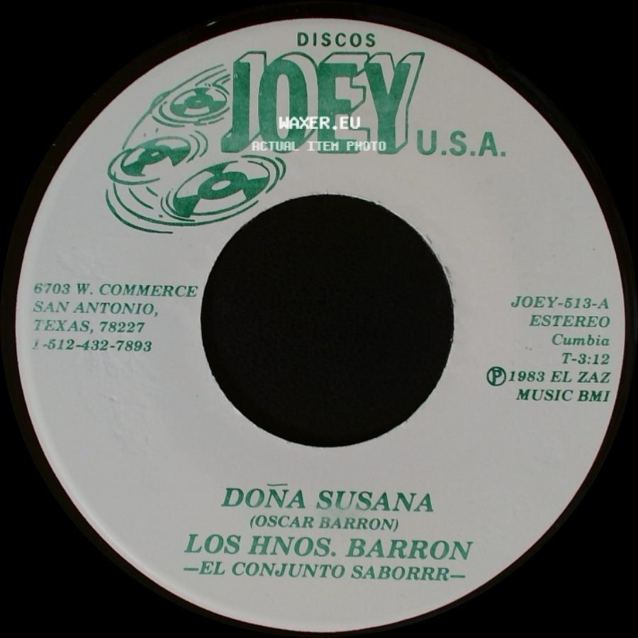 Los Hnos. Barron - Doña Susana / Imploracion side A