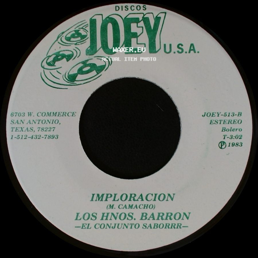 Los Hnos. Barron - Doña Susana / Imploracion side B