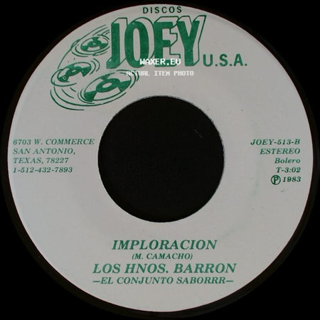 Los Hnos. Barron - Doña Susana / Imploracion side B