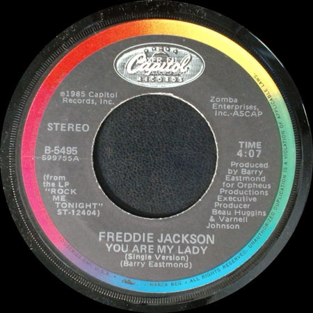Freddie Jackson - You Are My Lady / I Wanna Say I Love You (Special Theme Version) side A
