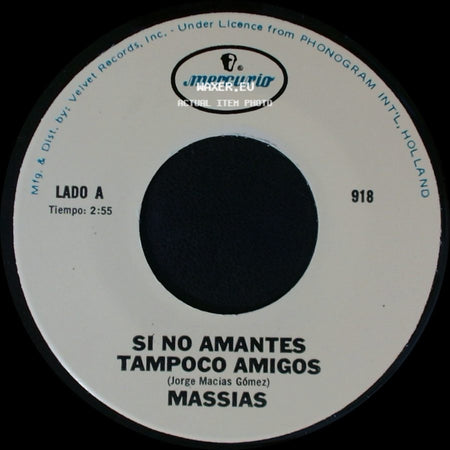 Massias - Si No Amantes Tampoco Amigos / Pequeña Niña side A