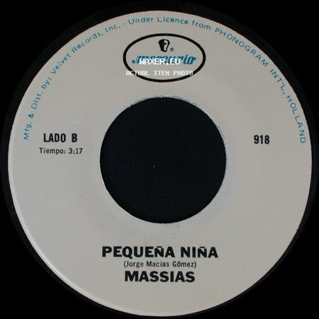 Massias - Si No Amantes Tampoco Amigos / Pequeña Niña side B