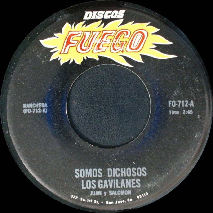 Los Gavilanes - Somos Dichosos / China Del Alma side A