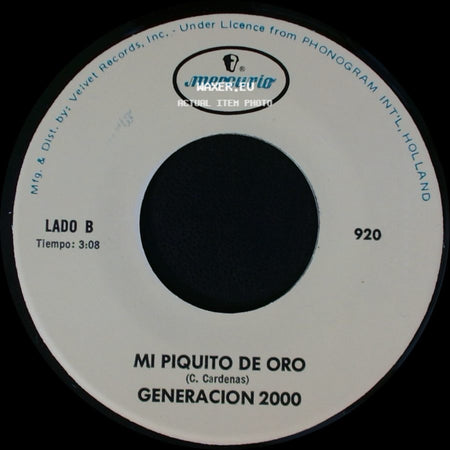 Generacion 2000 - Salud - Salud / Mi Piquito De Oro side B