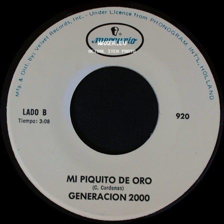 Generacion 2000 - Salud - Salud / Mi Piquito De Oro side B