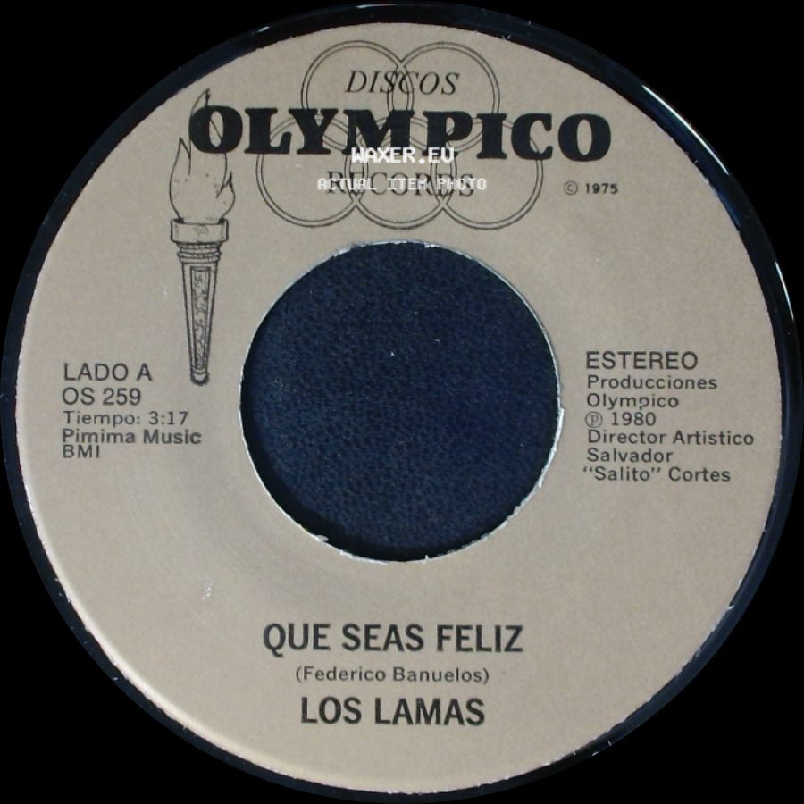 Los Lamas - Que Seas Feliz / Falsas Promesas side A