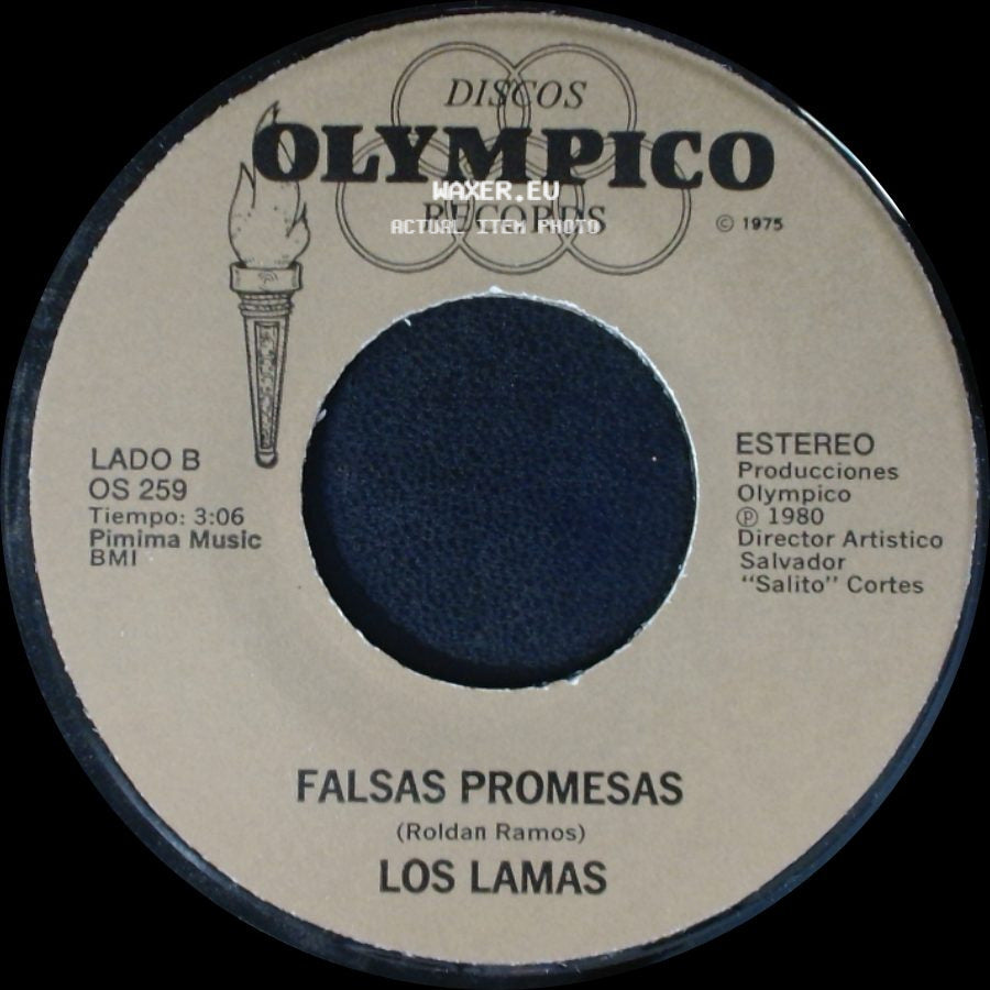 Los Lamas - Que Seas Feliz / Falsas Promesas side B