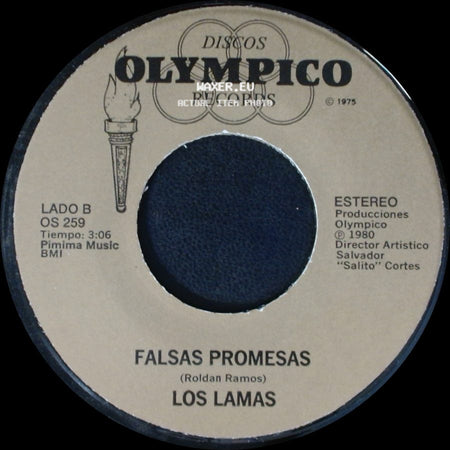 Los Lamas - Que Seas Feliz / Falsas Promesas side B