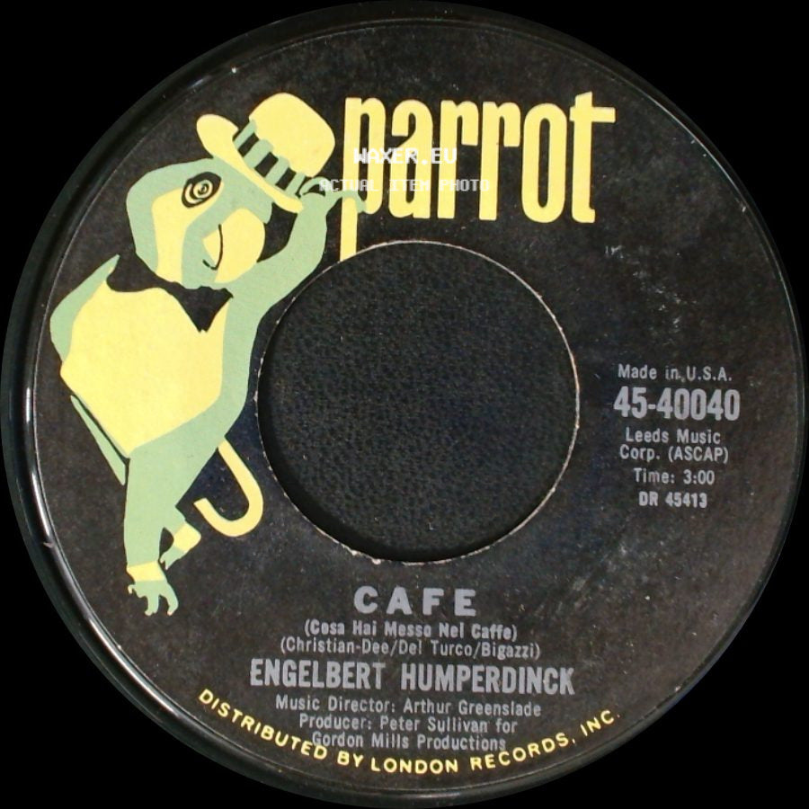 Engelbert Humperdinck - I'm A Better Man / Cafe side B