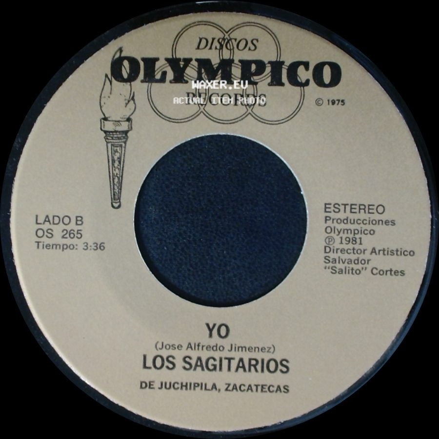 Los Sagitarios - A Mi Cuanto Me Cuestas / Yo side B