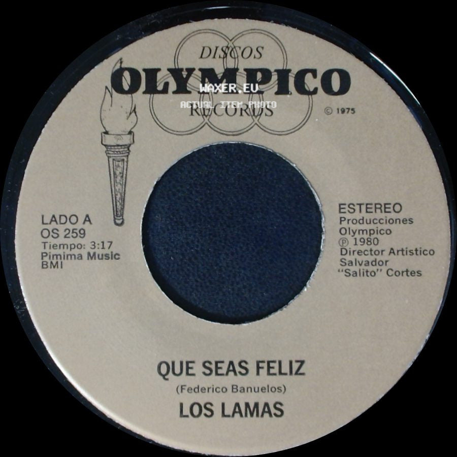 Los Lamas - Que Seas Feliz / Falsas Promesas side A