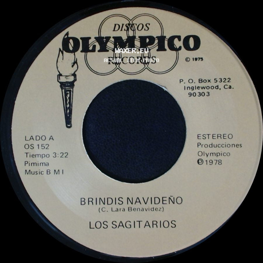 Los Sagitarios - Brindis Navideño / Pero Te Vas side A