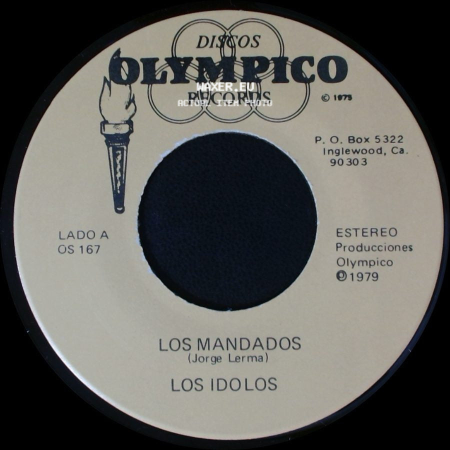 Los Idolos - Los Mandados / La Mitad De Mi Camino side A