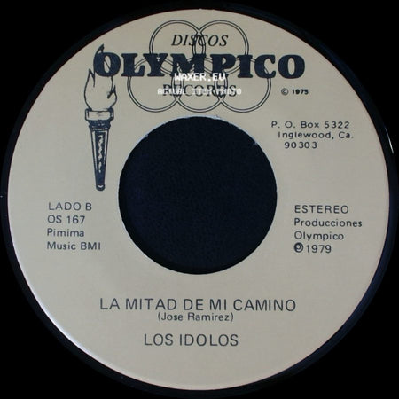 Los Idolos - Los Mandados / La Mitad De Mi Camino side B