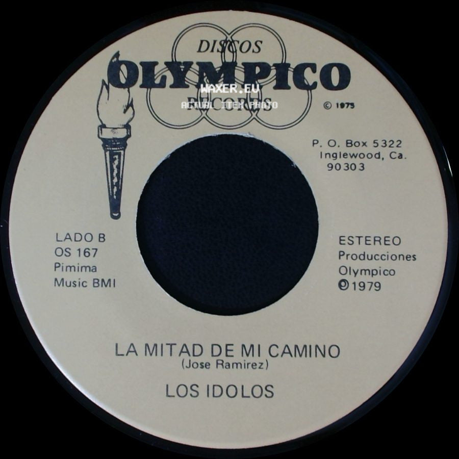 Los Idolos - Los Mandados / La Mitad De Mi Camino side B