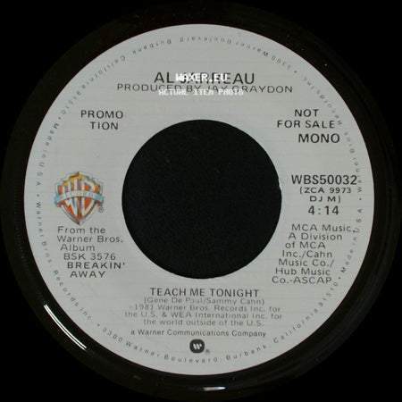 Al Jarreau - Teach Me Tonight / Teach Me Tonight side A
