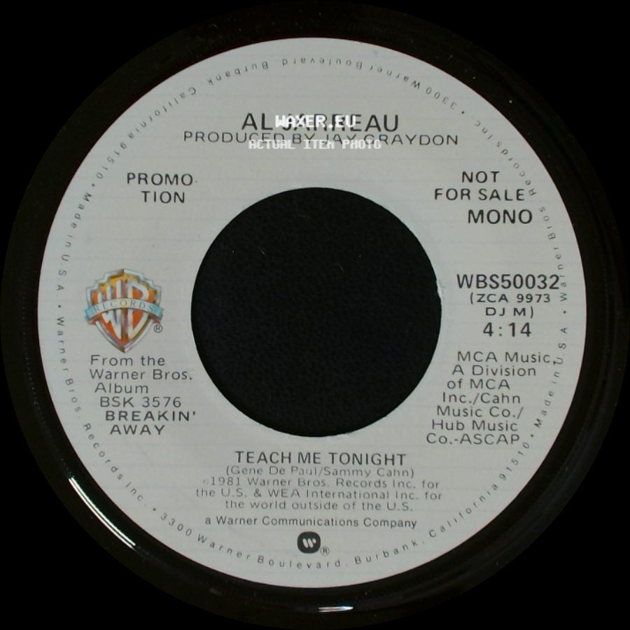Al Jarreau - Teach Me Tonight / Teach Me Tonight side A