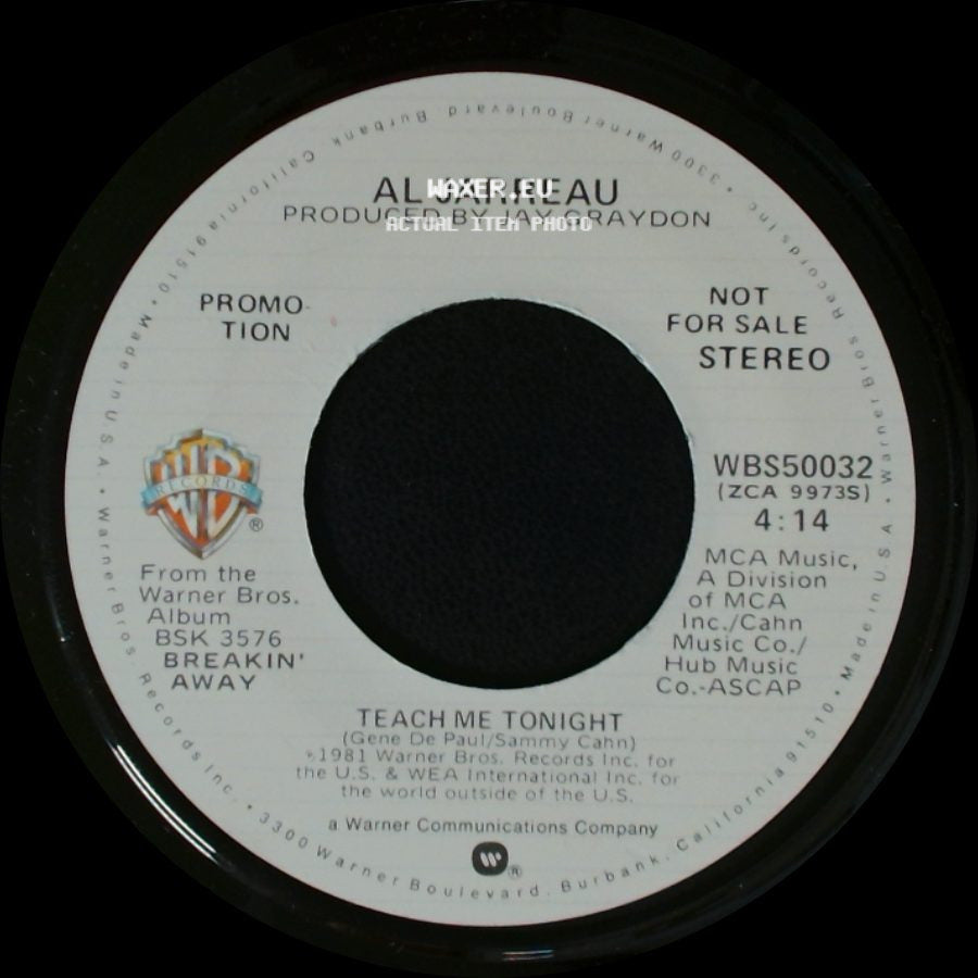 Al Jarreau - Teach Me Tonight / Teach Me Tonight side B