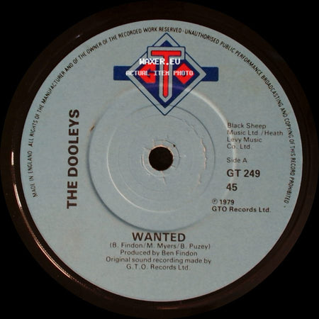The Dooleys - Wanted / Movie Stars (And Comic Book Heroes) side A