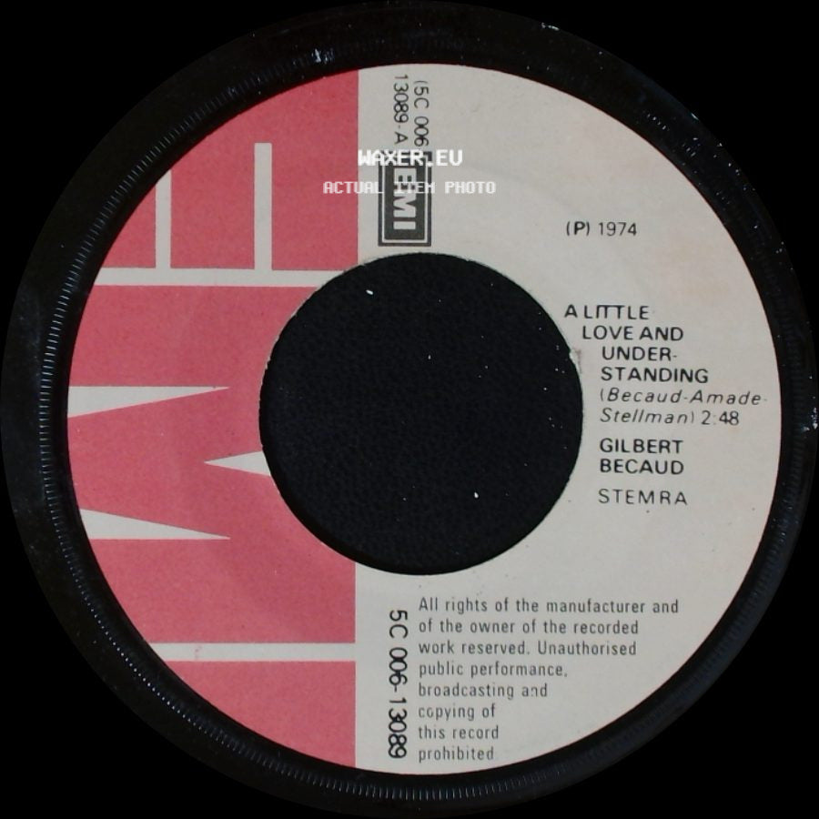 Gilbert Becaud - Let It Be Me / A Little Love And Understanding side B