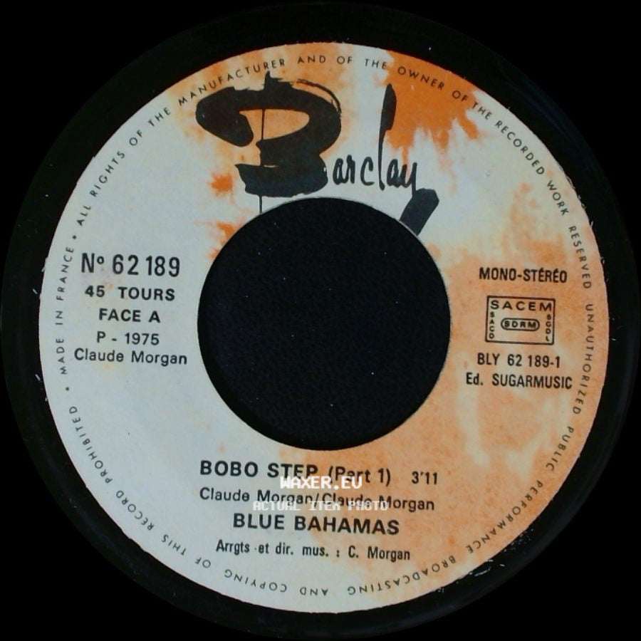 Blue Bahamas - Bobo Step (Part 1) / Bobo Step (Part 2) side A