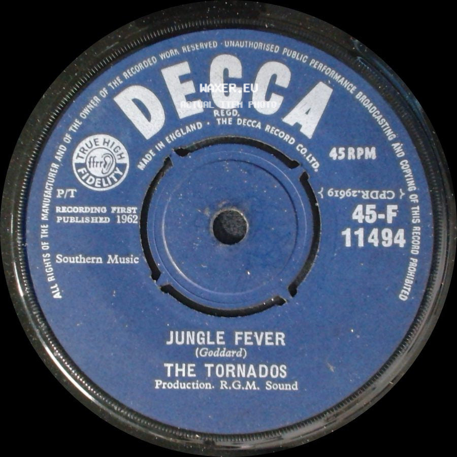 The Tornados - Jungle Fever / Telstar side A