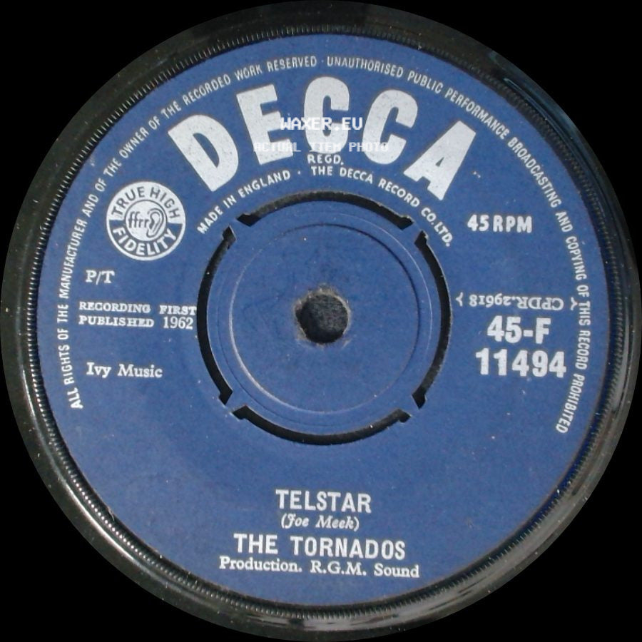 The Tornados - Jungle Fever / Telstar side B