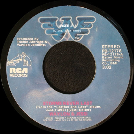 Waylon & Jessi - I Ain't The One / Storms Never Last side B
