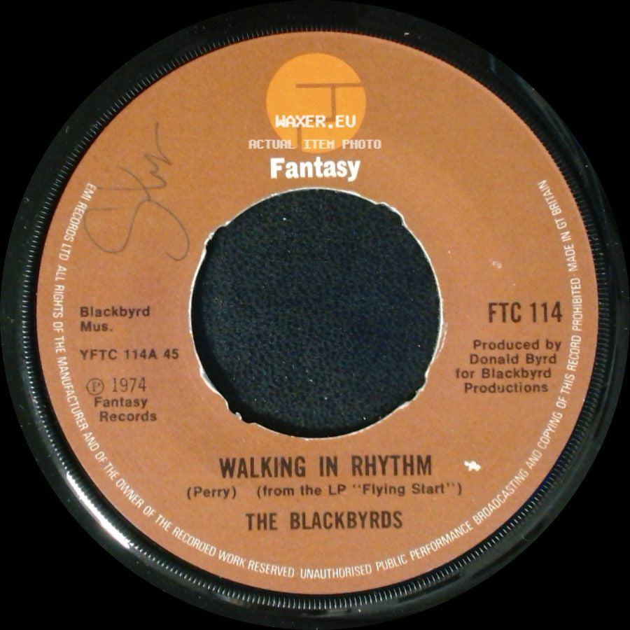 The Blackbyrds - Walking In Rhythm / The Baby side A
