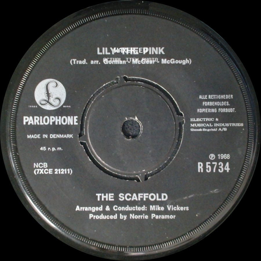 The Scaffold - Buttons Of Your Mind / Lily The Pink side B
