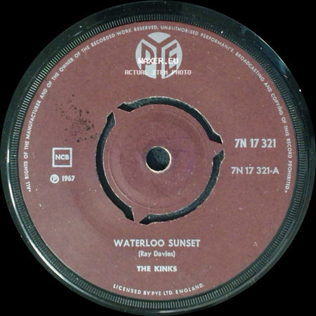 The Kinks - Waterloo Sunset / Act Nice And Gentle side A