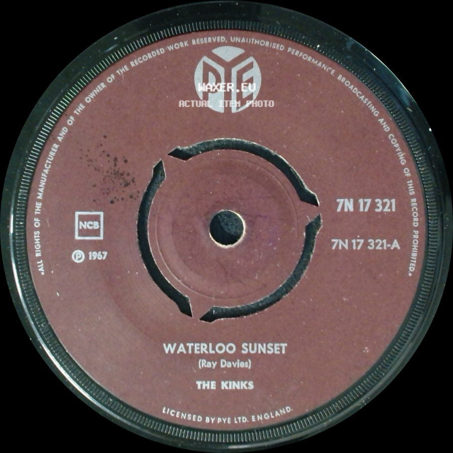 The Kinks - Waterloo Sunset / Act Nice And Gentle side A