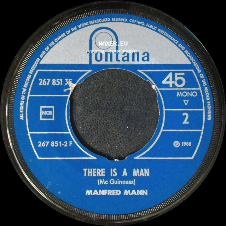 Manfred Mann - My Name Is Jack / There Is A Man side B