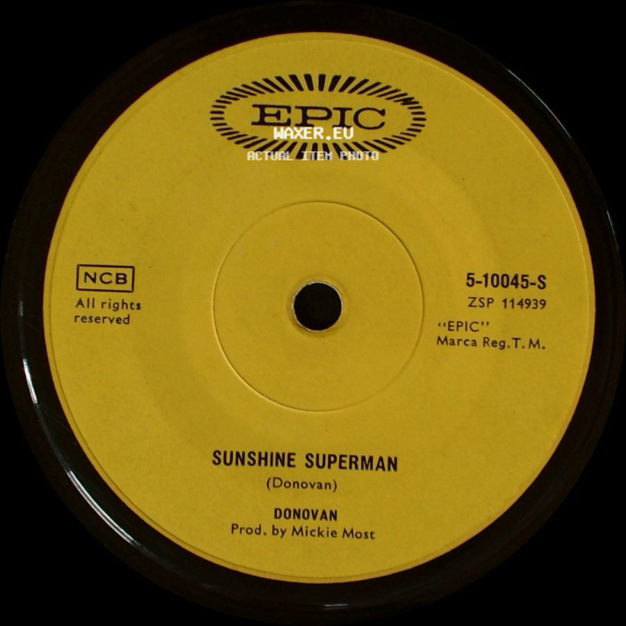 Donovan - The Trip / Sunshine Superman side B