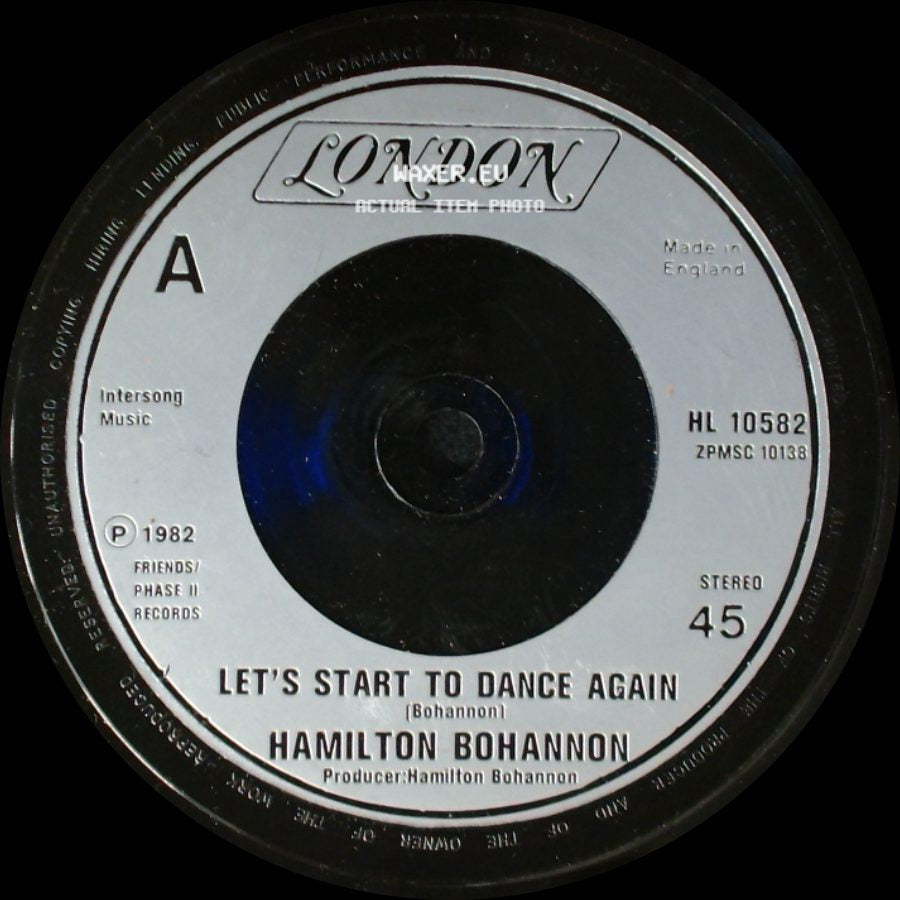 Hamilton Bohannon - Let's Start To Dance Again / Let's Start The Dance side A