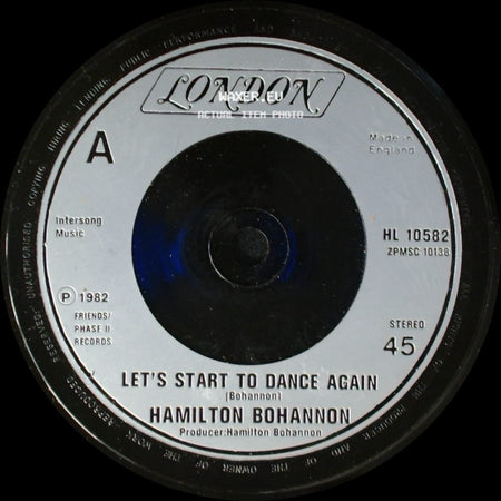 Hamilton Bohannon - Let's Start To Dance Again / Let's Start The Dance side A