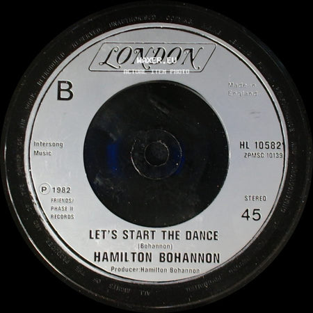 Hamilton Bohannon - Let's Start To Dance Again / Let's Start The Dance side B