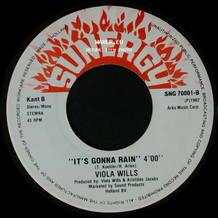 Viola Wills - Stormy Weather / It's Gonna Rain side B