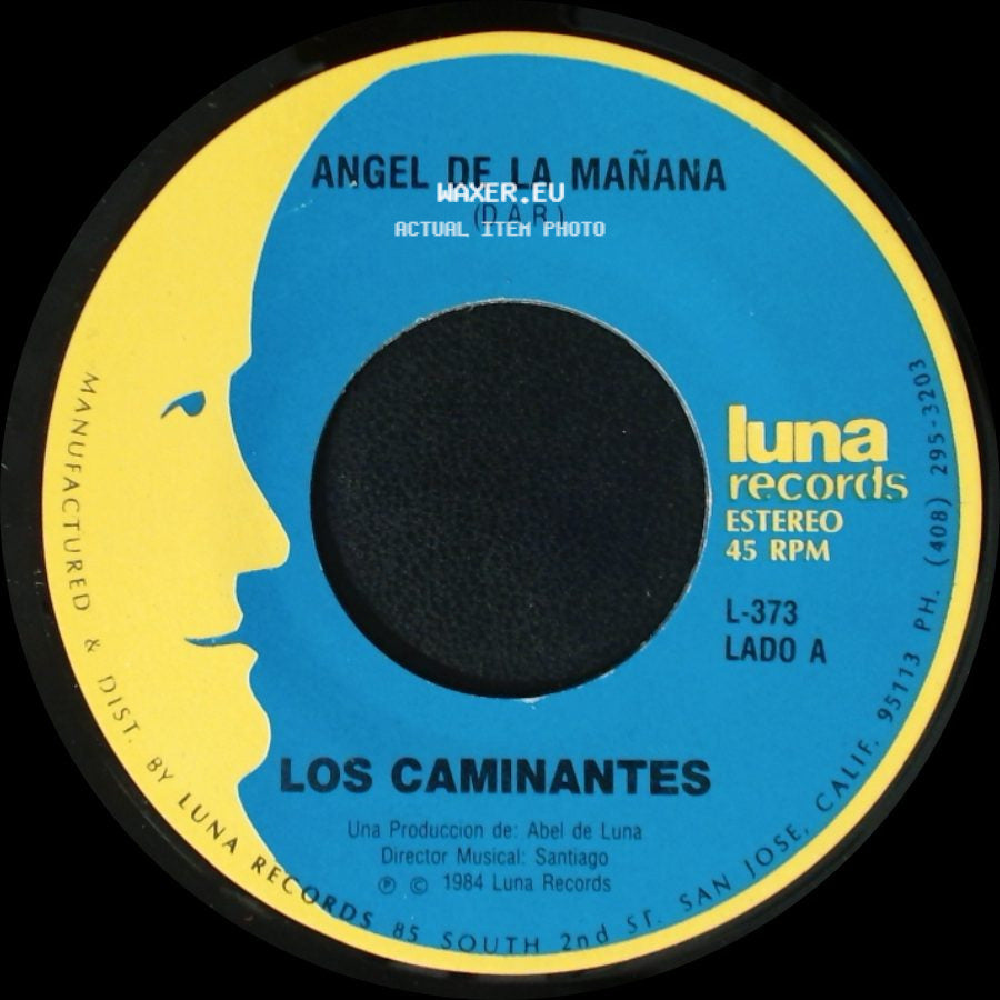 Los Caminantes - Angel De La Mañana / Las Gaviotas side A