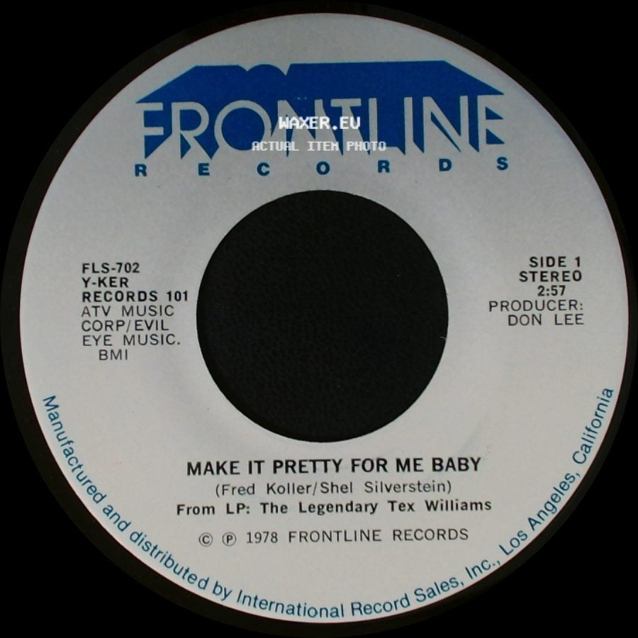 Y-Ker / Mitch Johnson - Make It Pretty For Me Baby / I'm So Close, I Can Taste It side A