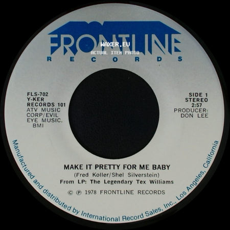 Unknown Artist - Make It Pretty For Me Baby / I'm So Close, I Can Taste It side A
