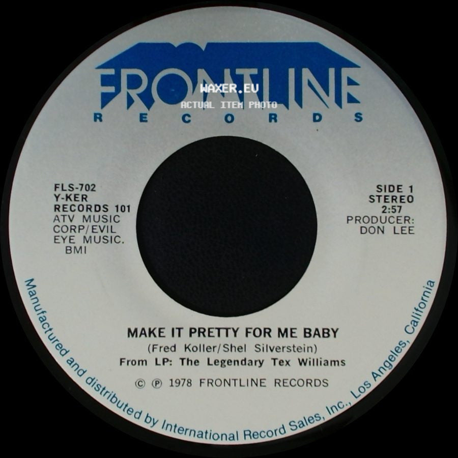 Unknown Artist - Make It Pretty For Me Baby / I'm So Close, I Can Taste It side A