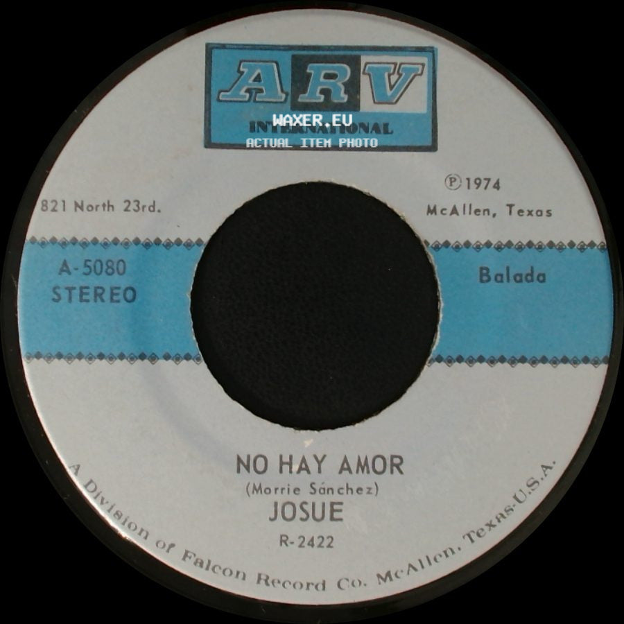 Josue - No Hay Amor / Hasta Cuando side A