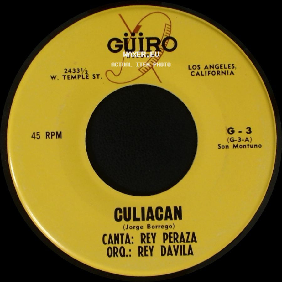 Rey Peraza - Culiacan / El Precio De La Vida side A
