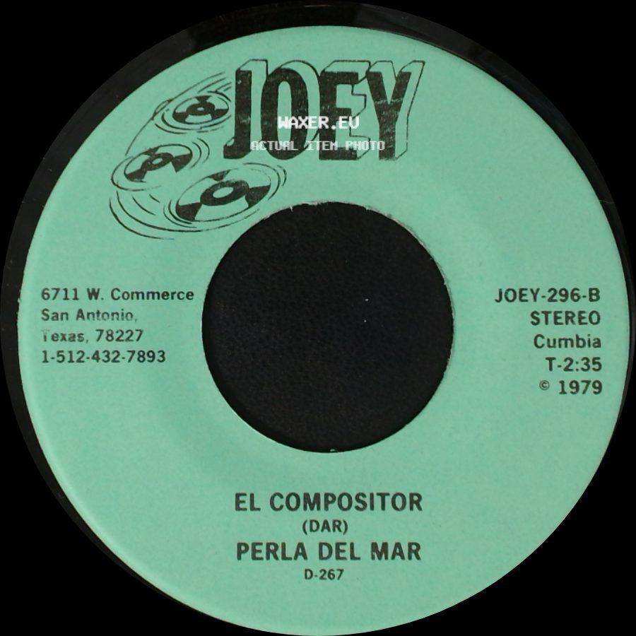 Perla Del Mar - La Medallita / El Compositor side B