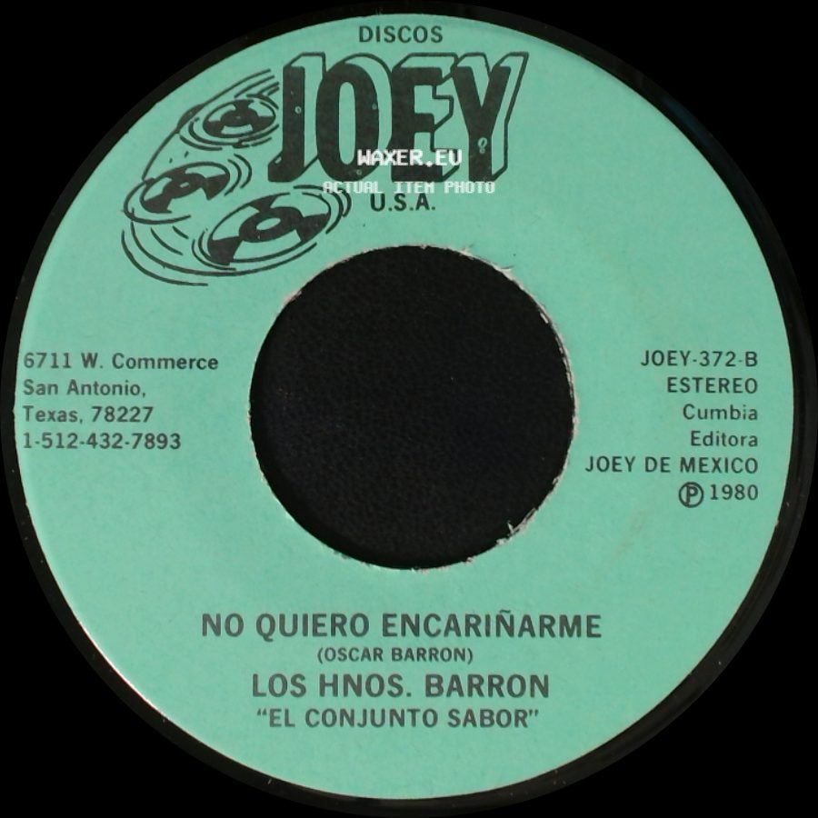 Los Hnos. Barron - 16 Toneladas / No Quiero Encariñarme side B
