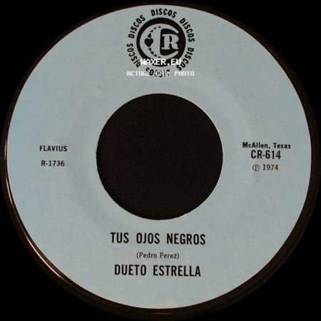 Dueto Estrella - Mi Mala Estrella / Tus Ojos Negros side B