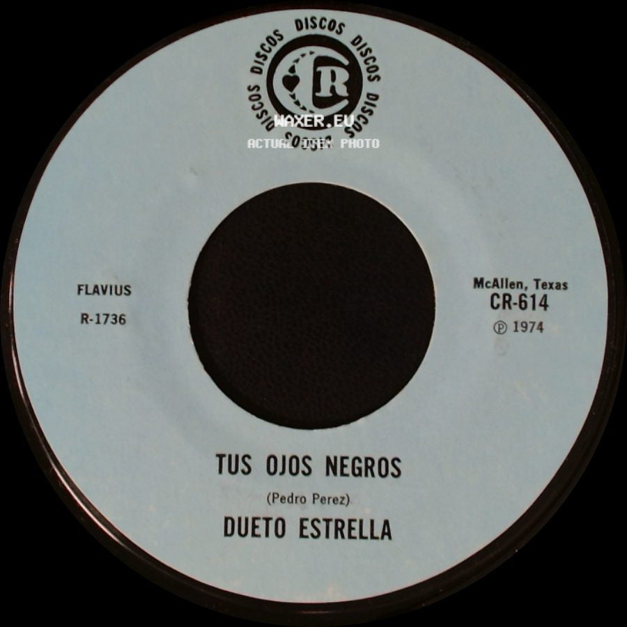 Dueto Estrella - Mi Mala Estrella / Tus Ojos Negros side B
