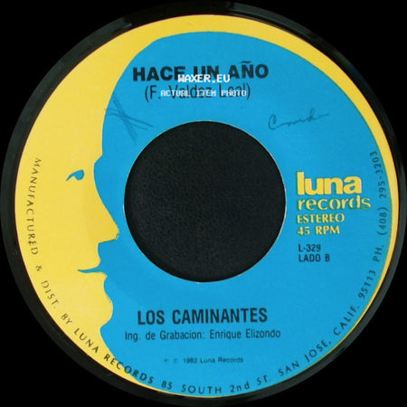 Los Caminantes - Supe Perder / Hace Un Año side B