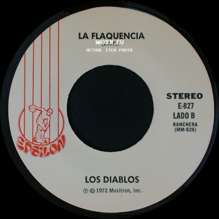 Los Diablos - Tus Promesas De Amor / La Flaquencia (D.A.R.) side B